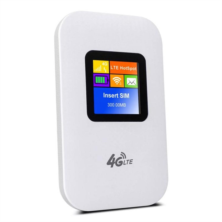 Router 4G LTE cu ecran LCD
