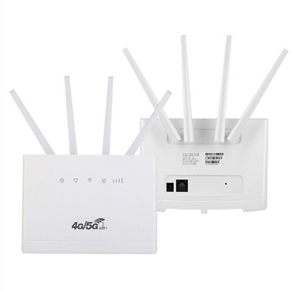 Router WIFI CPE cu antene și slot pentru card SIM